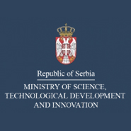  MINISTRY OF SCIENCE, TECHNOLOGICAL DEVELOPMENT AND INNOVATION 